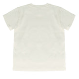 Vicolo Kids T-Shirt Off-White con Stampa per Bambine