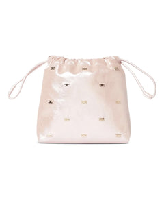 Elisabetta Franchi La Mia Bambina Borsetta con Chiusura Elastica Rosa per Bambine