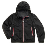 Blauer Kids Giubbino a Vento Nastrato Dodge Nero per Bambini