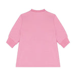 Moschino Kids Abito Rosa con Stampa per Neonate (retro)