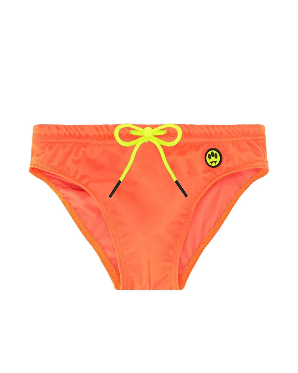 Barrow Kids Costume Slip Arancione Fluo con Logo per Bambini