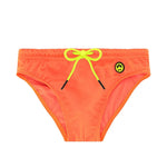 Barrow Kids Costume Slip Arancione Fluo con Logo per Bambini