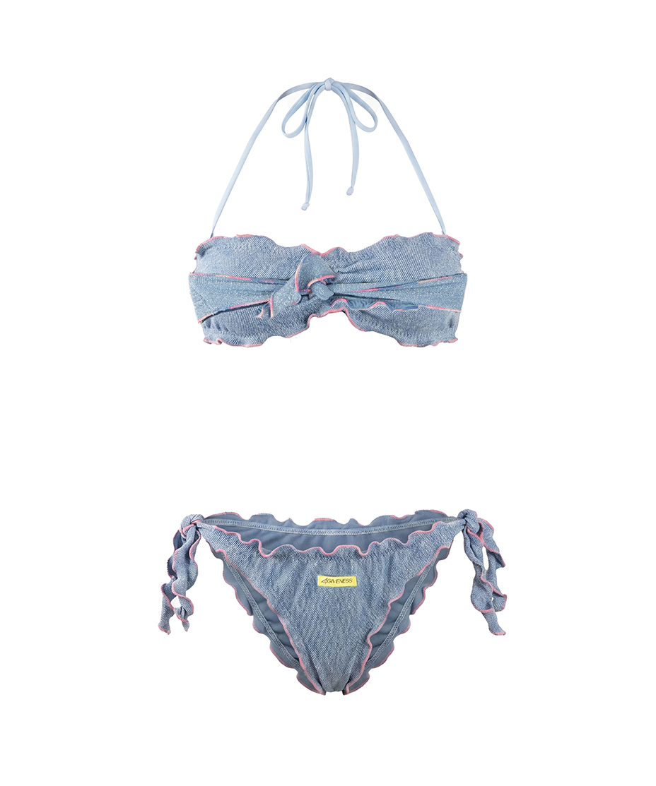 4Giveness Kids Bikini Fascia Azzurro per Bambine