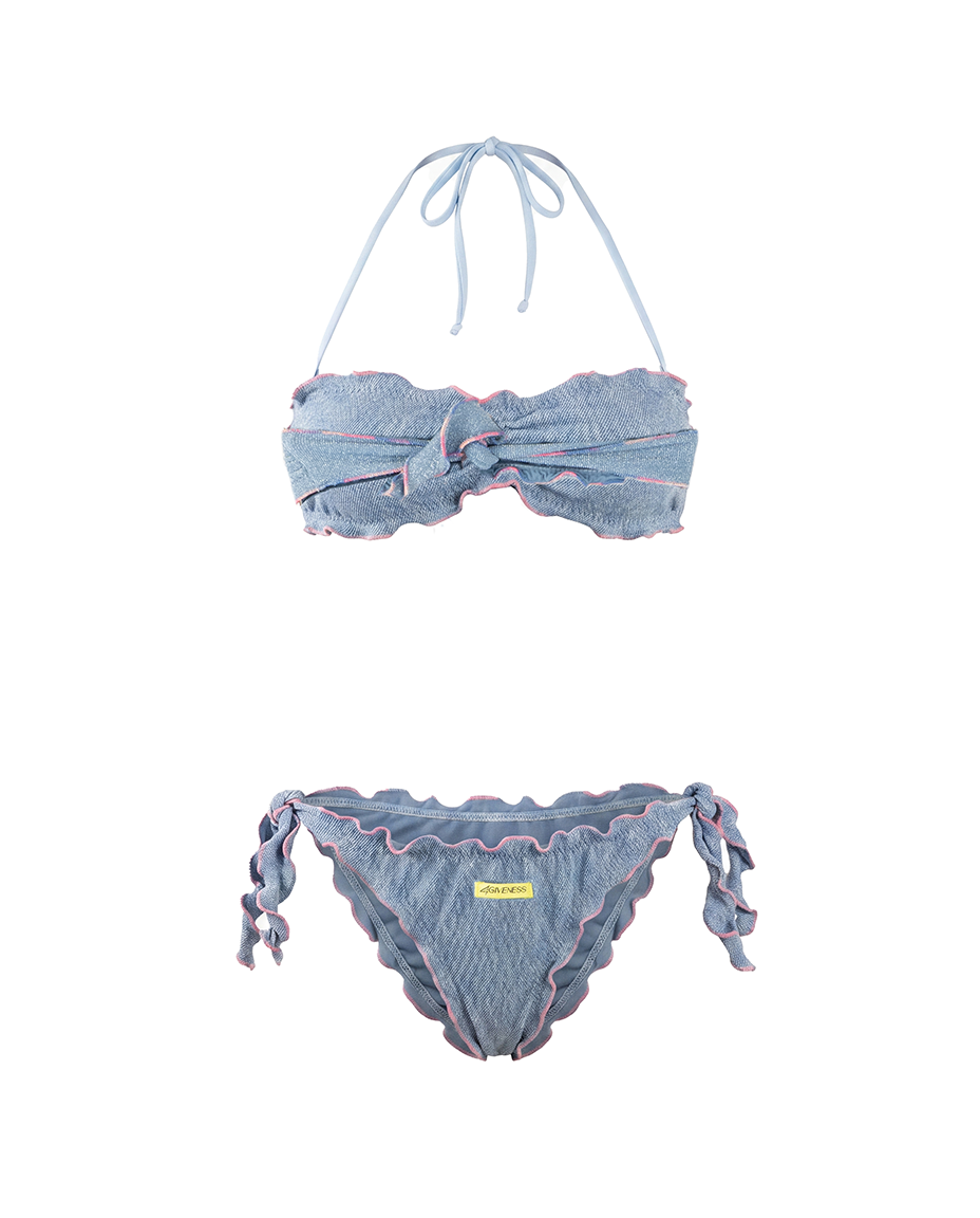 4Giveness Kids Bikini Fascia Azzurro per Bambine