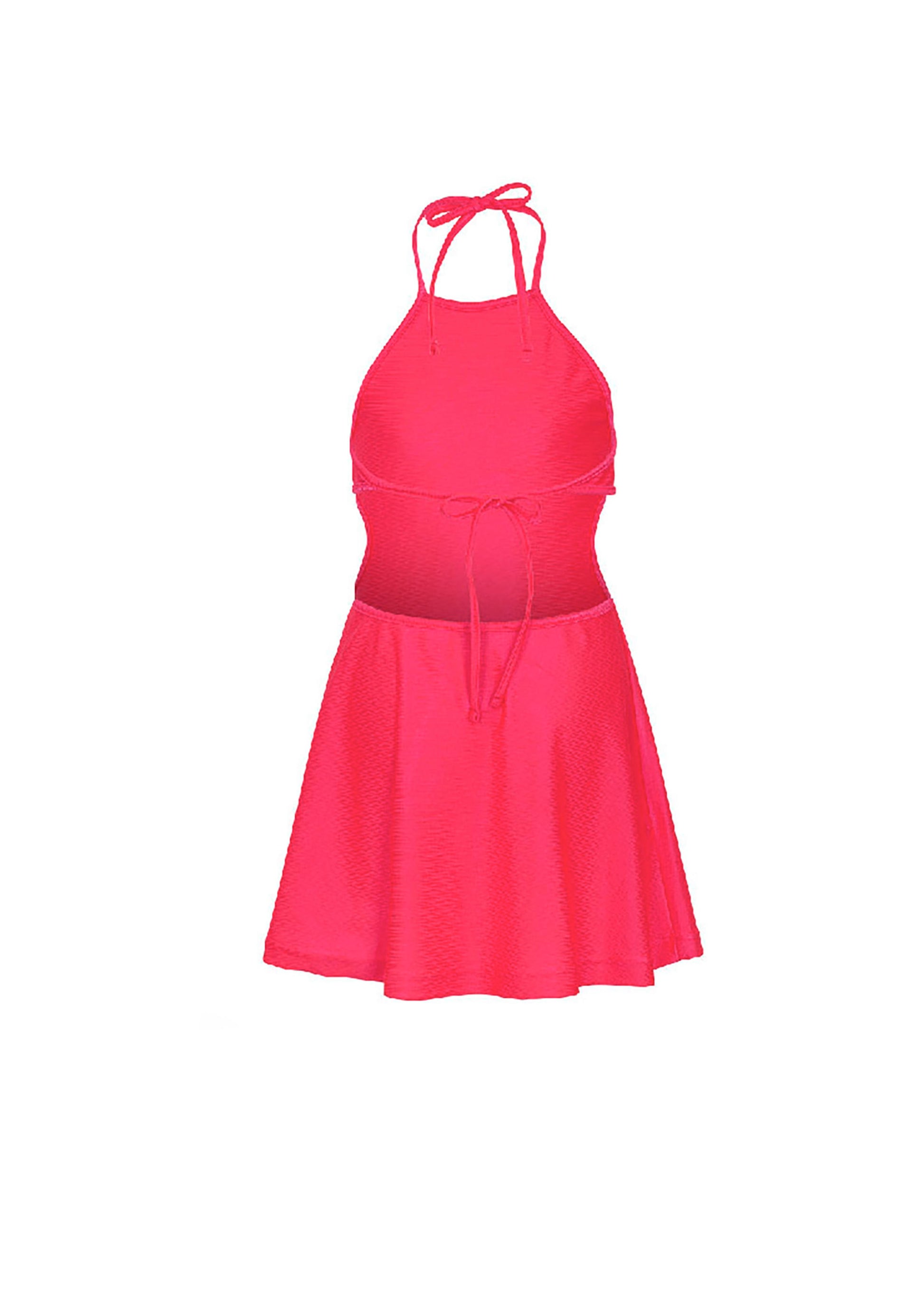 Effek Copricostume Abito Fucsia Fluo per Bambine