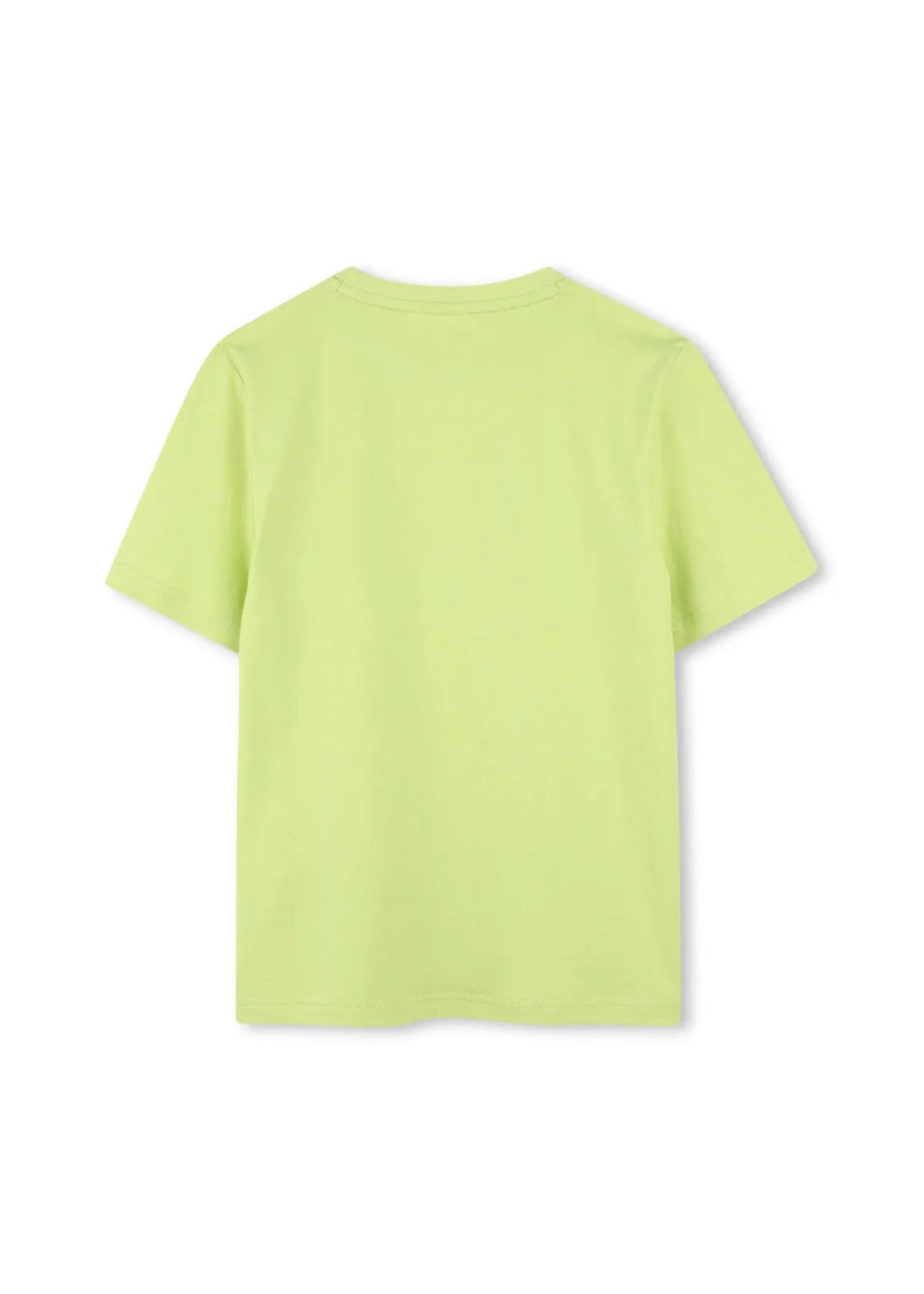 Boss Kids T-shirt Lime con Stampa per Bambini (RETRO)