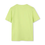 Boss Kids T-shirt Lime con Stampa per Bambini (RETRO)