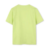 Boss Kids T-shirt Lime con Stampa per Bambini (RETRO)