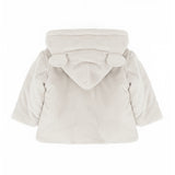 Marlù Cappottino con Cappuccio Vaniglia per Neonate