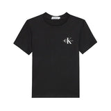 Calvin Klein Kids T-Shirt Nera con Stampa per Bambini