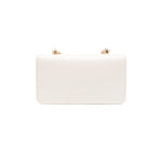 Elisabetta Franchi La Mia Bambina Borsa a Spalla Burro con Placca Logo