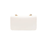 Elisabetta Franchi La Mia Bambina Borsa a Spalla Burro con Placca Logo