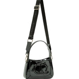 Twinset Kids Borsa Nera con Tracolla Rimovibile per Bambine