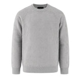John Richmond Kids Maglione Grigio All-Over per Bambini