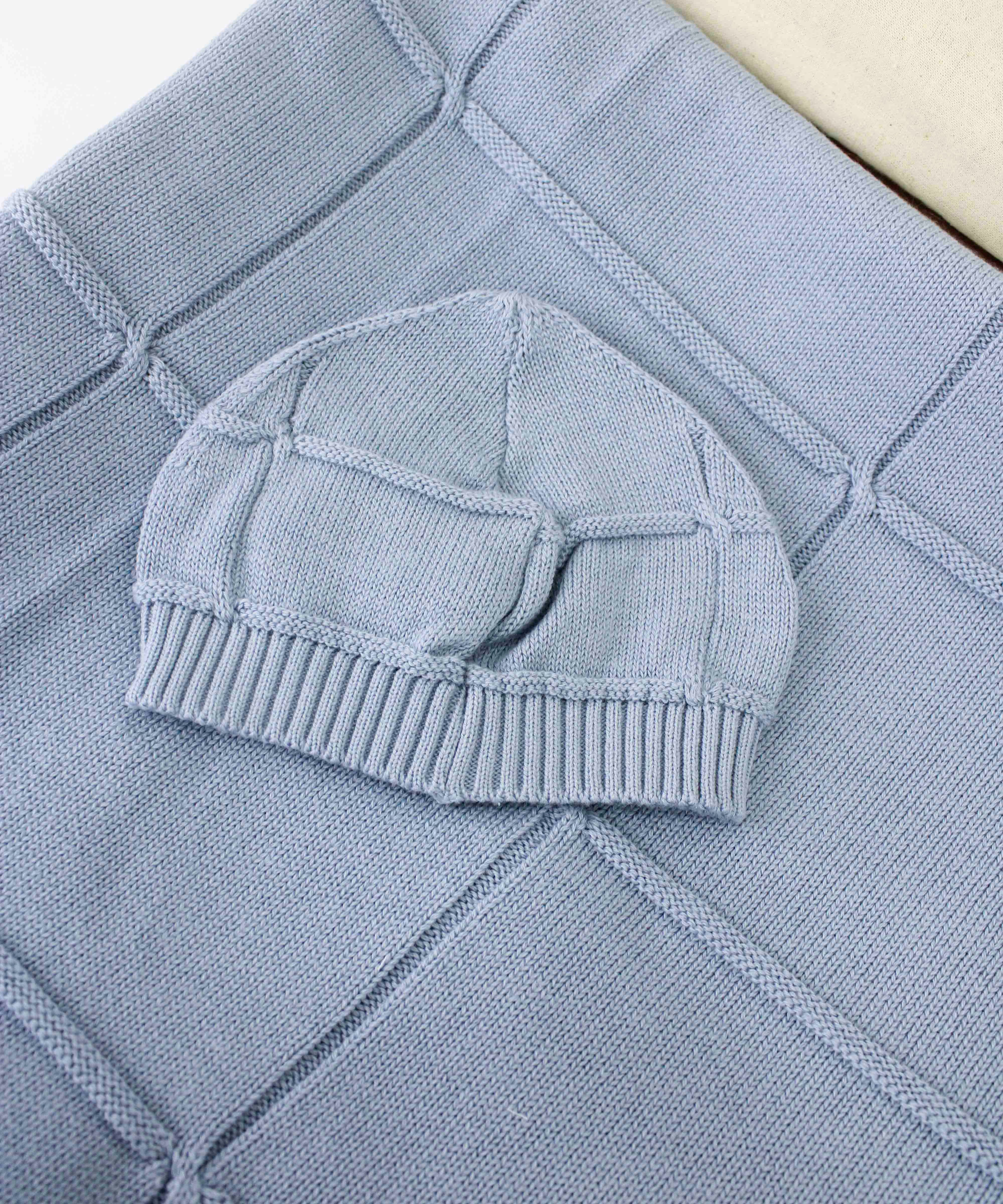 Le Coconne Cappellino Celeste per Neonati