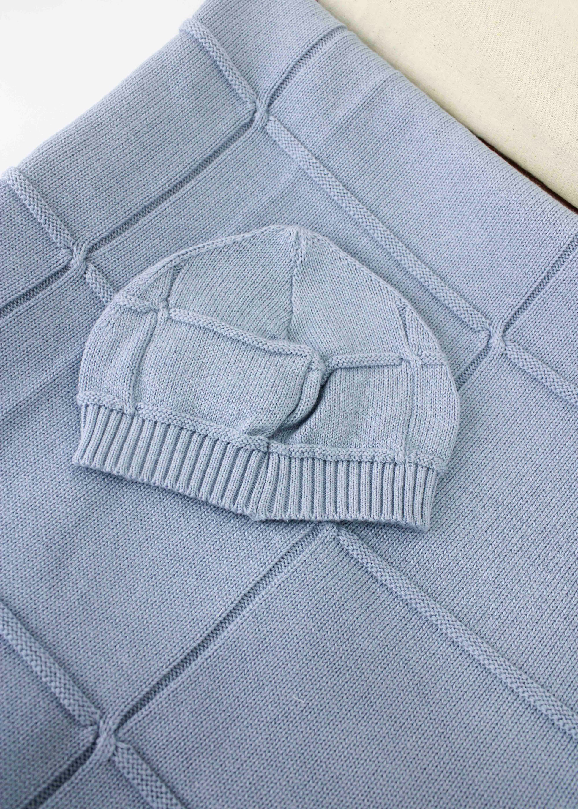 Le Coconne Cappellino Celeste per Neonati