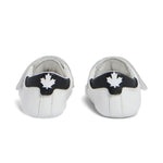 Dsquared2 Kids Sneakers Bianco con Chiusura a Strappo e Logo per Neonati