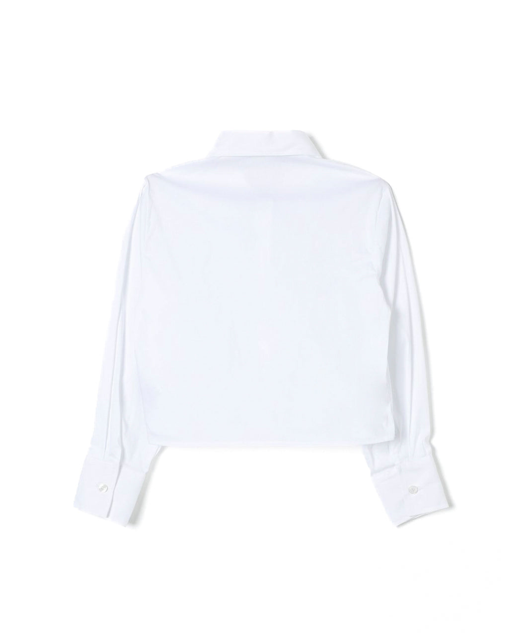 Pinko Kids Camicia Bianca Crop per Bambine (retro)