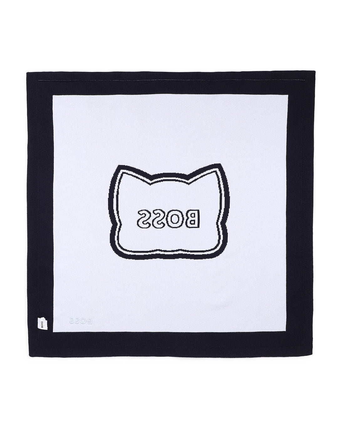 Boss Kids Coperta Blu Marine per Neonati