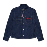 Dsquared Kids Camicia Denim ICON per Bambini