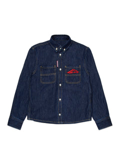 Dsquared Kids Camicia Denim ICON per Bambini