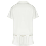 John Richmond Kids Completo Bianco con Ricami per Bambini