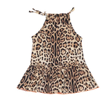 4Giveness Kids Leopard Print Dress for Baby Girls
