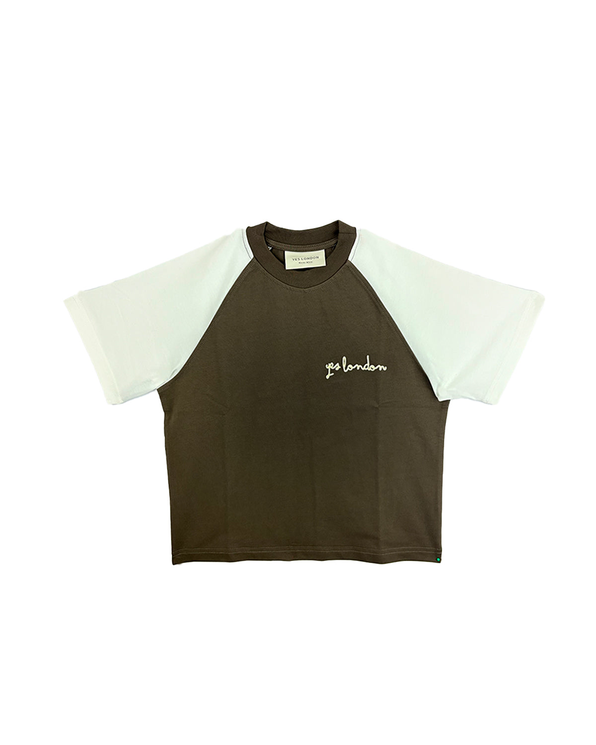 Yes London Kids T-Shirt Bicolore Girocollo per Bambini