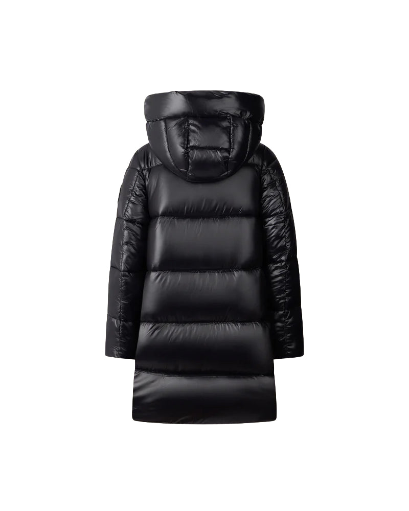 Save The Duck Kids Cappotto Imbottito Nero per Bambine