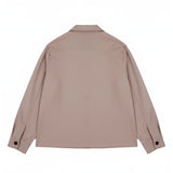 I'm Brian Kids Camicia Beige con Tasche Frontali per Bambini