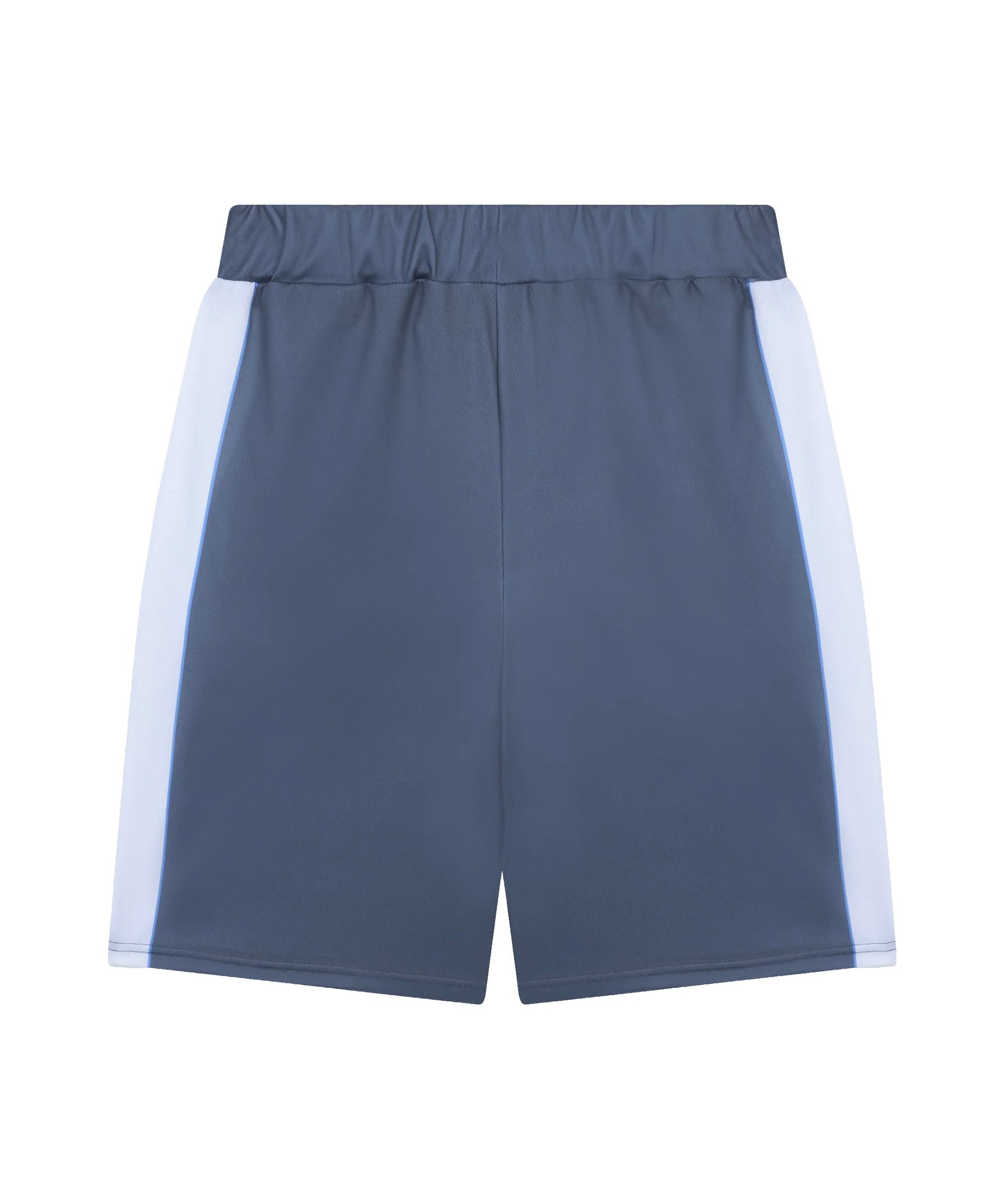 Gcds Kids Bermuda Blu Notte e Bianco con Logo per Bambini