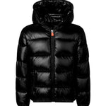 Save the Duck Piumino Nero KATE per Bambine