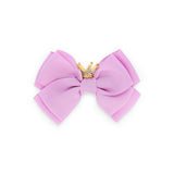 Angel's Face Little Girls Purple Hair Clip