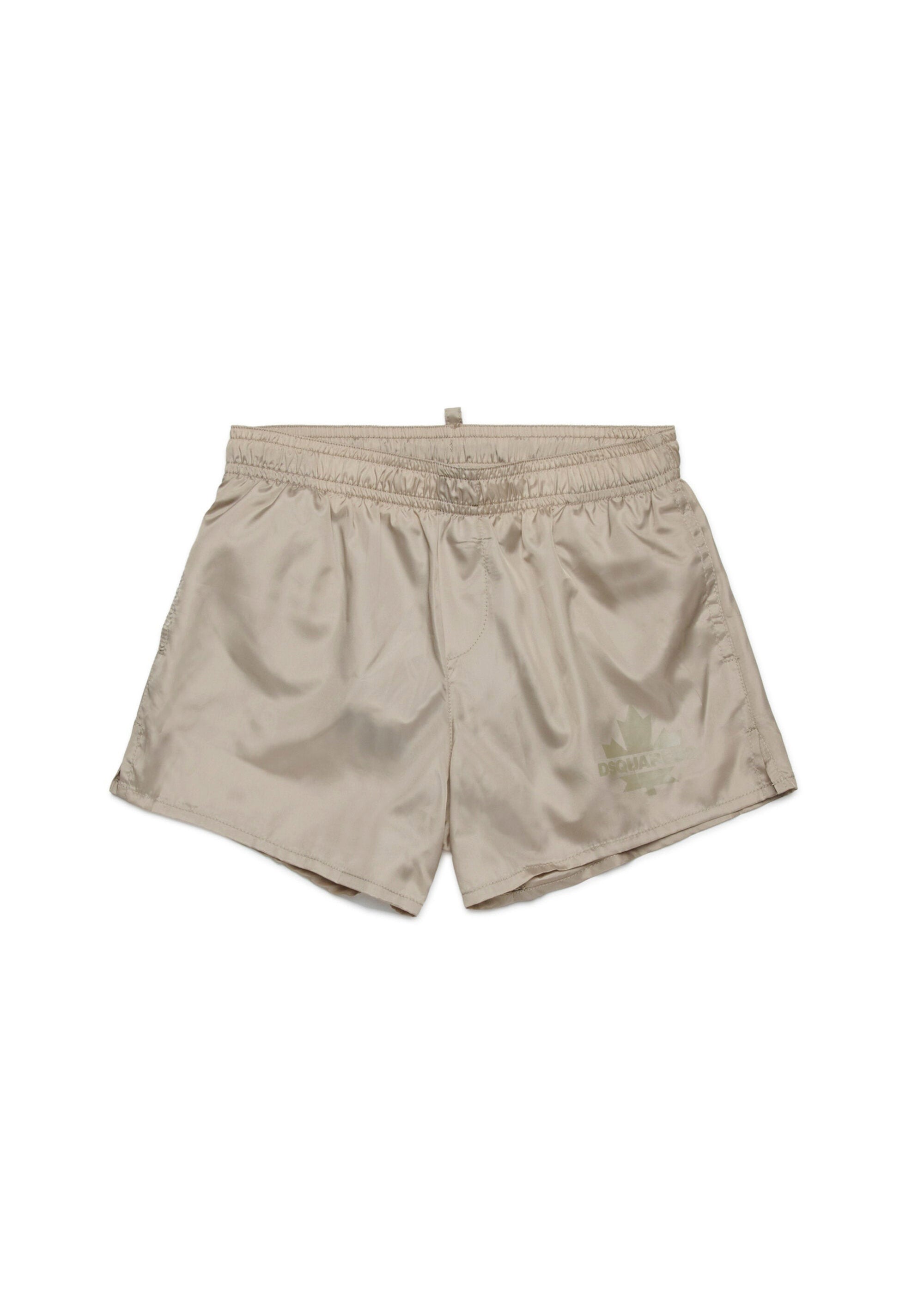 Dsquared2 Kids Costume Boxer Beige per Bambini