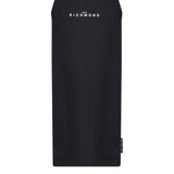 John Richmond Kids Abito Nero con Logo per Bambine