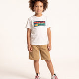 Dsquared2 Kids T-Shirt Bianca con Stampa Logo per Bambini