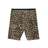 N21 Kids Ciclista Animalier con Stampa Logo Effetto Gommato in Rilievo