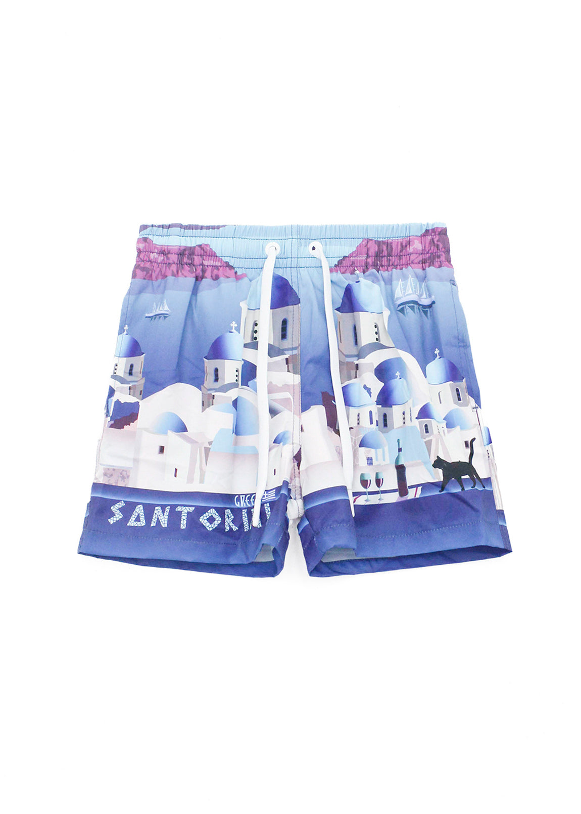 Move Kids Costume Boxer Santorini per Bambini (fronte)