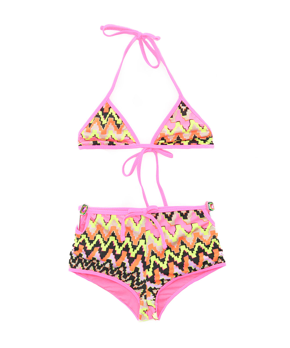 EffeK Costume Bikini Fantasia Multicolor per Bambine