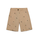 N°21 Kids Bermuda Beige All over Palms per Bambini