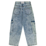 Iceberg Kids Jeans Denim con Tasconi per Bambine