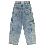Iceberg Kids Jeans Denim con Tasconi per Bambine