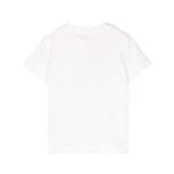 EffeK T-Shirt Bianca con Stampa Summer per Neonati (retro)