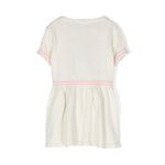 Moschino Kids Abito Panna con Teddy Bear per Neonate (retro)