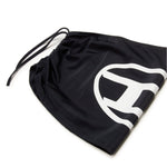 Diesel Kids Copricostume Nero con Oval D per Bambine