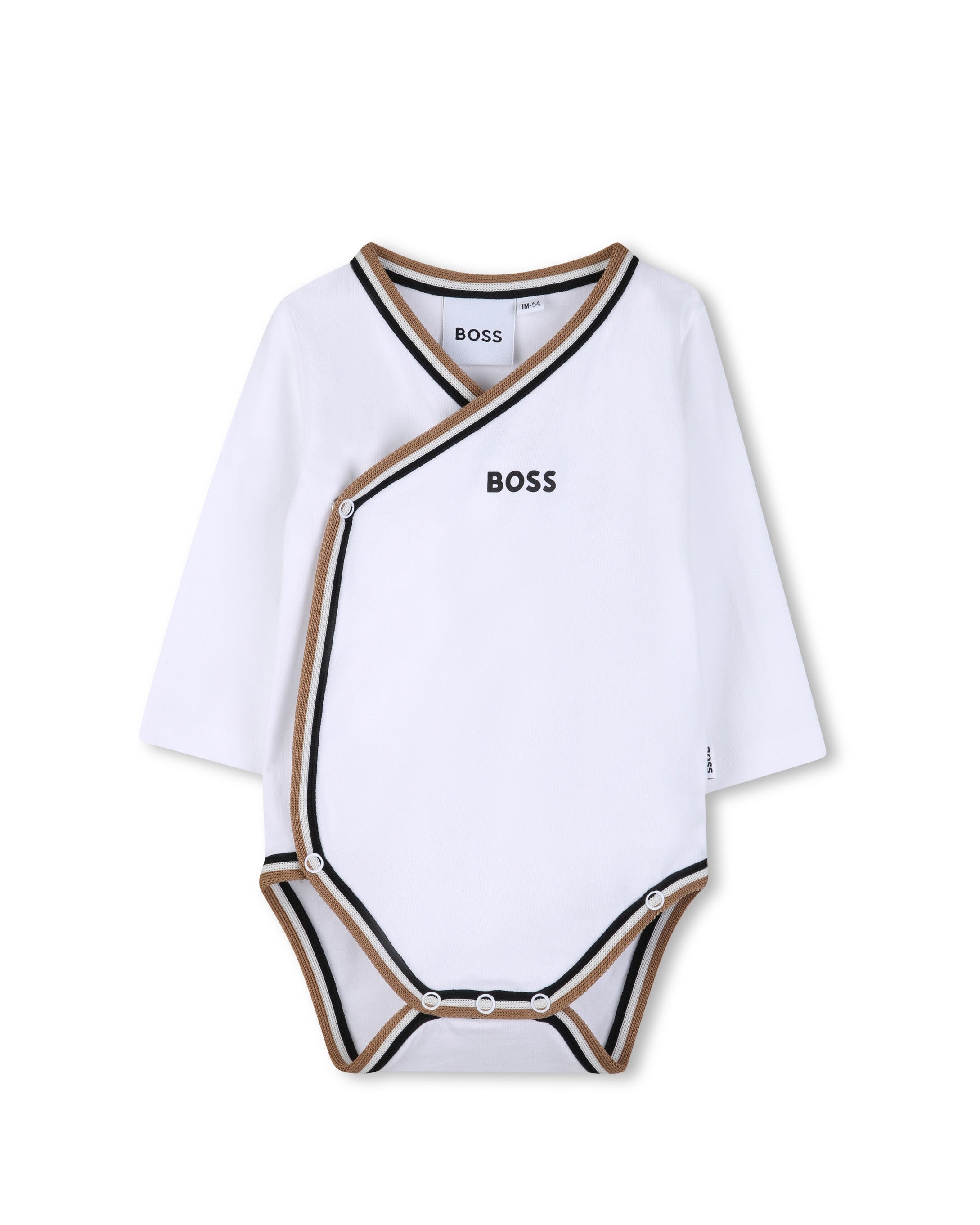 Boss Kids Set Regalo Bianco per Neonati