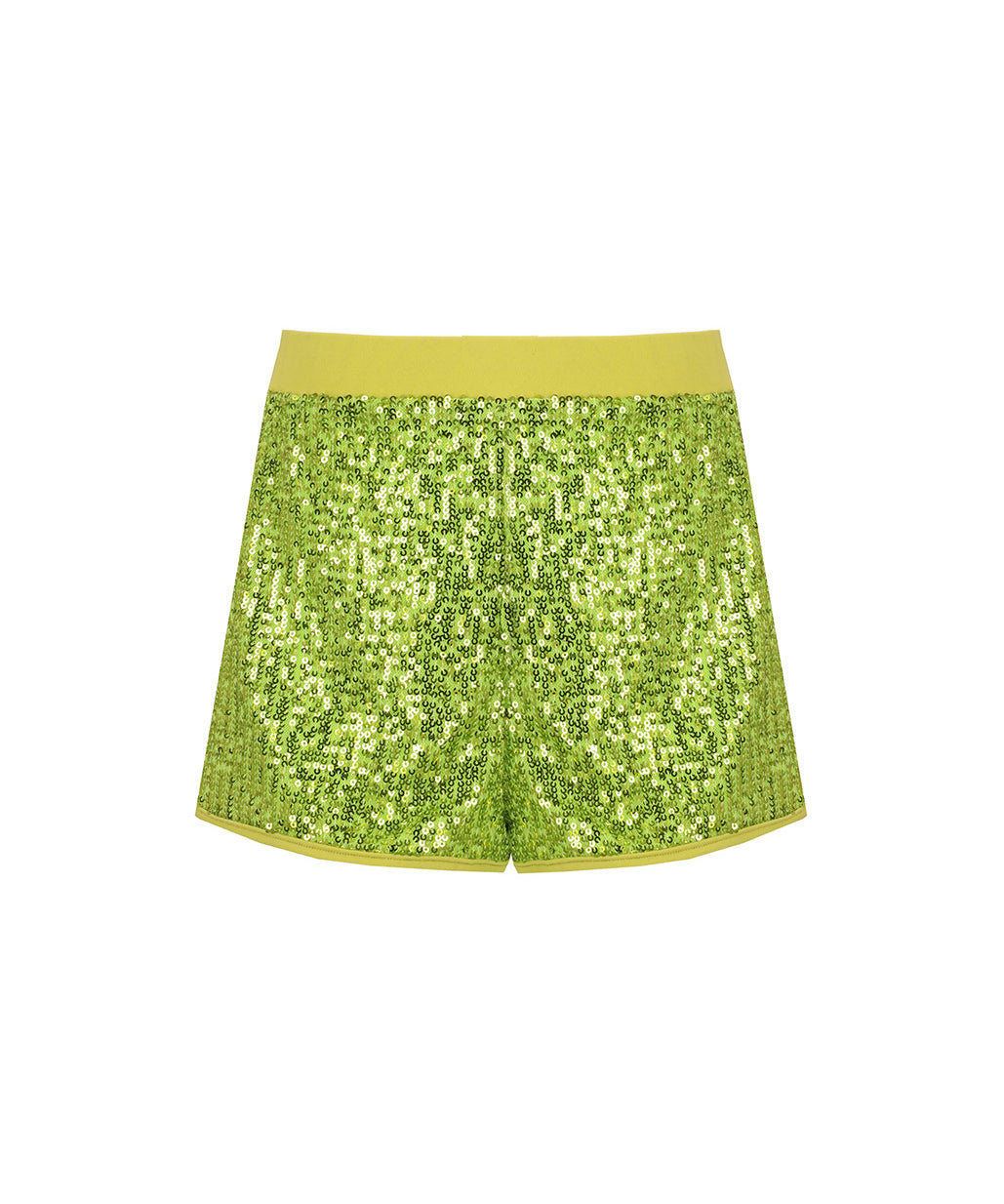 4giveness Kids Short in Pailettes Verde per Bambine