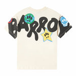 Barrow Kids T-shirt Crema con Stampa Logo per Bambini (retro)