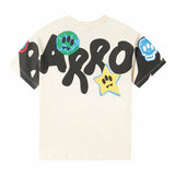 Barrow Kids T-shirt Crema con Stampa Logo per Bambini (retro)