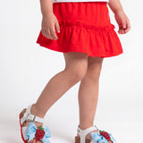Moschino Kids Completo T-shirt con Stampa Gonna con Stampa per Neonate